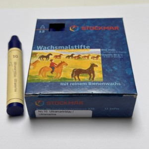  Stockmar kolor n. 10 Ultramarine   Kredki woskowe 12 szt.  